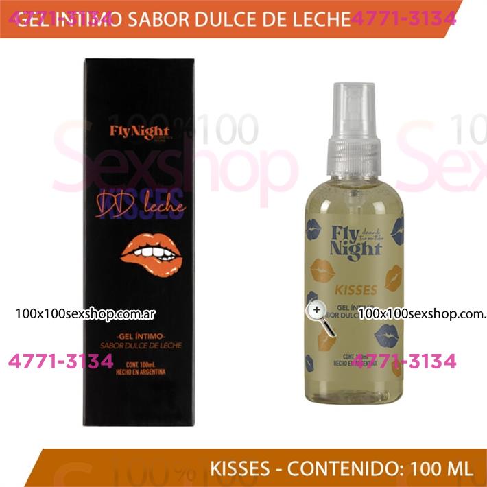Cód: CA CR KISSES DL - Lubricante Comestible sabor Dulce de Leche 100 ml - $ 9800